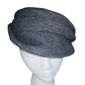 Lillie & Cohoe Boiled Wool Lexi Hat - Sze 1 (23") - Canadian Made - Cloche Style